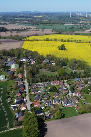 Der Ort Wulfshagenerhütten