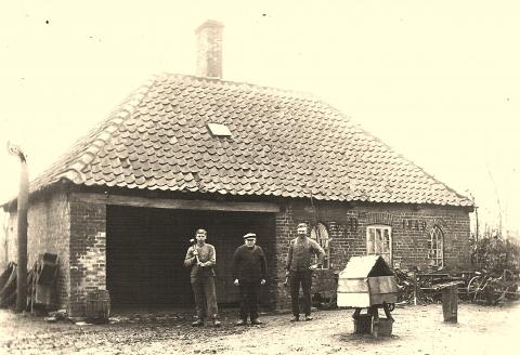 Die Schmiede von 1840