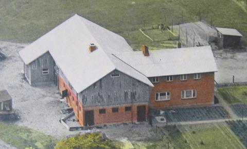 Aufsiedlung des Gutshofes 1957